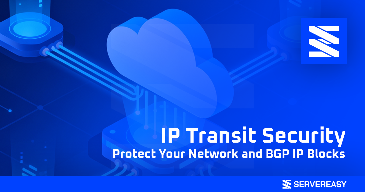 IP Transit Security Protect Your Network and BGP IP Blocks