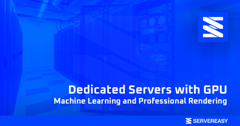Dedicated Servers with GPU Machine Learning and Professional Rendering