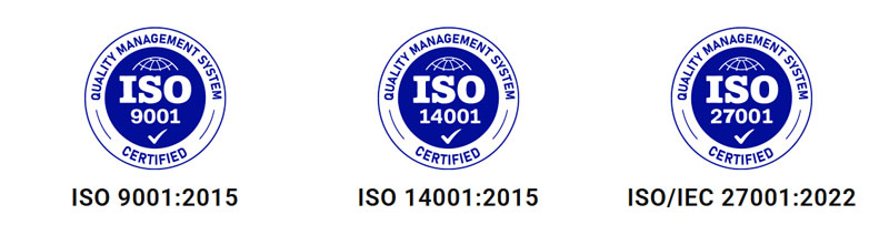 Le nostre certificazioni